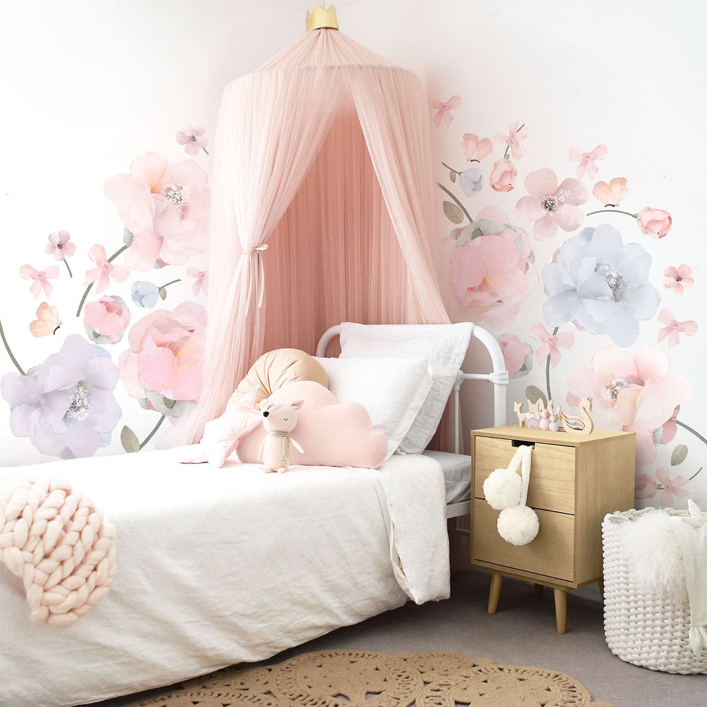 Bows and Roses Wall Sticker - Schmooks 